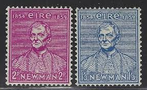 Cardinal Newman stamps
